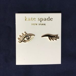 Kate Spade New York eye earrings